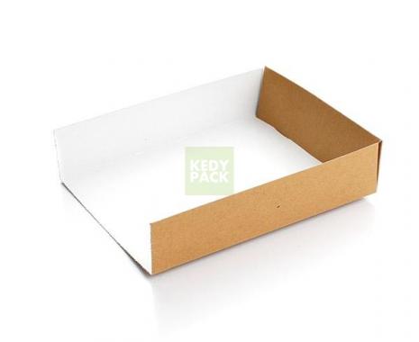 Boîte à crêpe ouverture facile avec pré-découpe pour galette et crêpe  Taille (L x l x H) 100/220+40x170 (en mm) Couleur Extérieure Décoré Matière  Carton Colisage 500