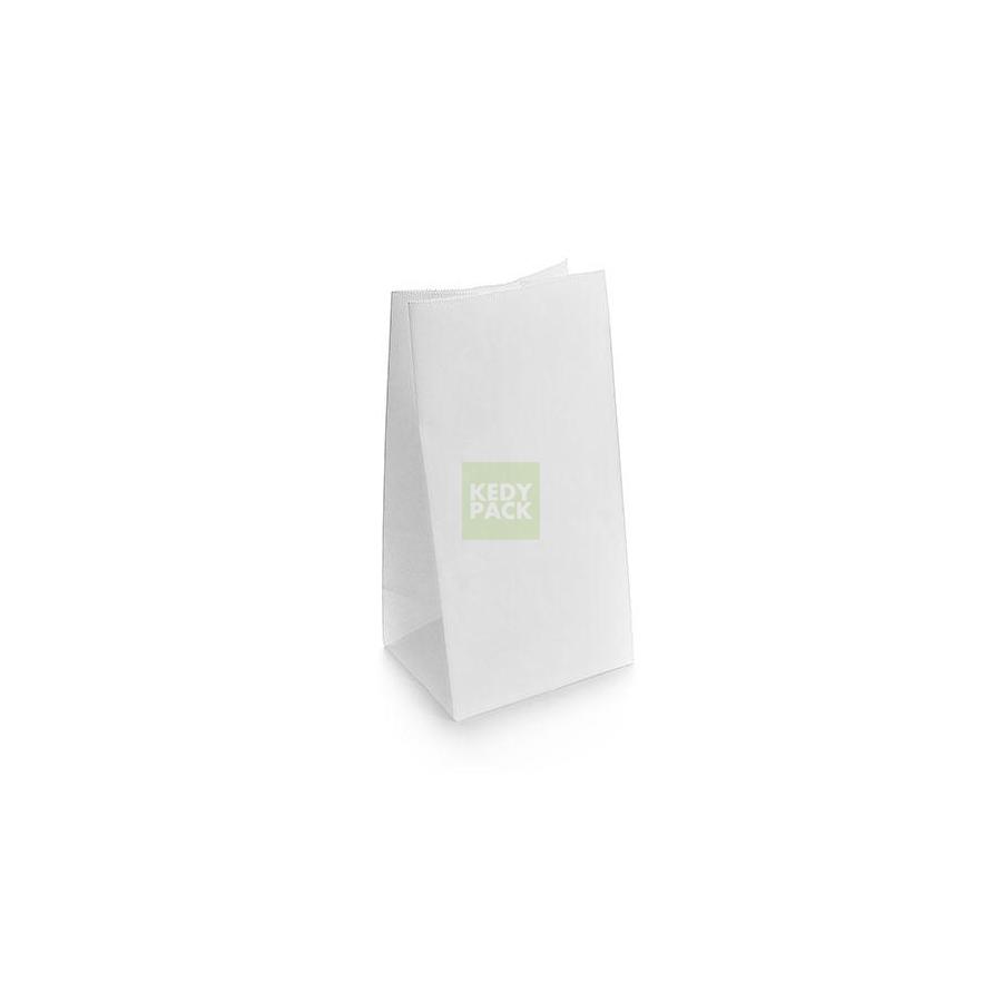 Sac en Papier SOS Sans Poignées Unité Carton Couleur Blanc Dimension L15 ×  L9 × H28 cm Quantité 1000