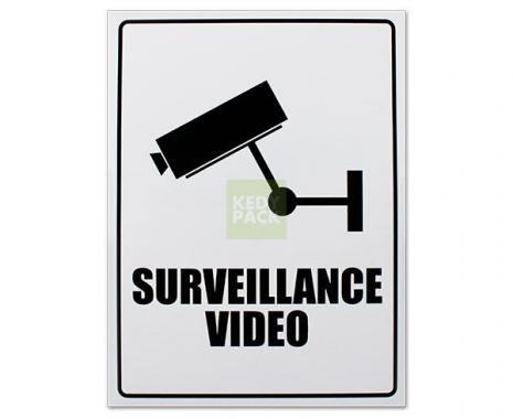 Adhésif  surveillance vidéo
