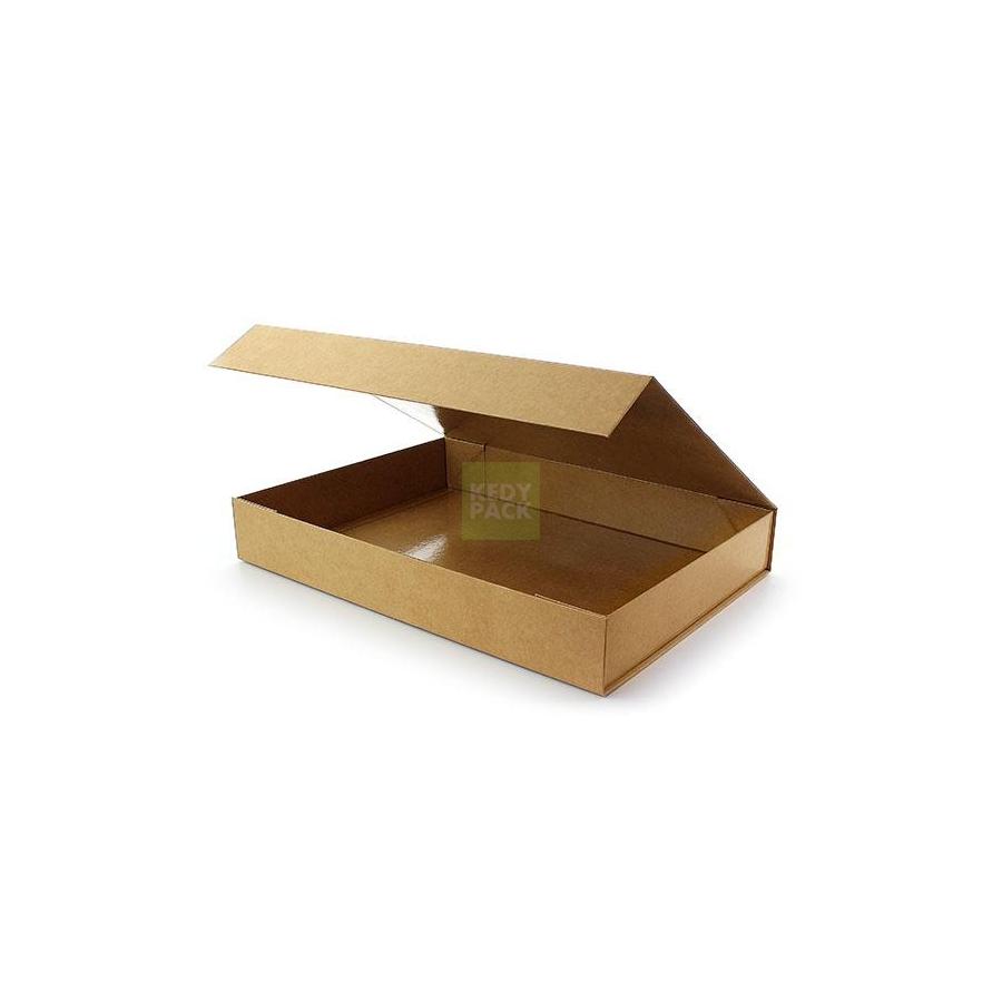 Boîte pâtisserie Kraft Unité Paquet Couleur Kraft Dimension L14 × L14 × H5  cm Quantité 50
