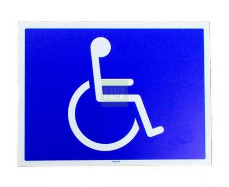 Pancarte adhesive handicapes