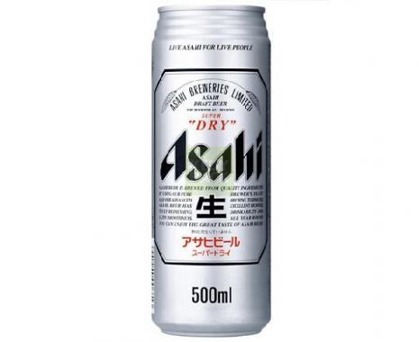 Bière japonaise ASAHI en canette