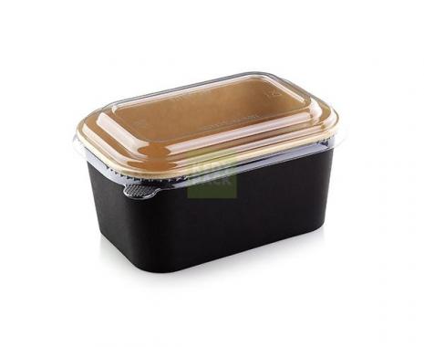 Lunch Box 1250 ml Boite Repas avec 3 Compartiments et Couverts