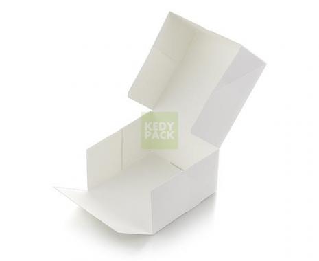 Boîte pâtisserie blanche carton