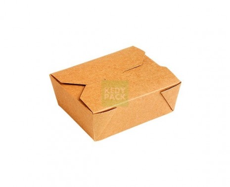 Boîte Bio Pack Kraft en carton
