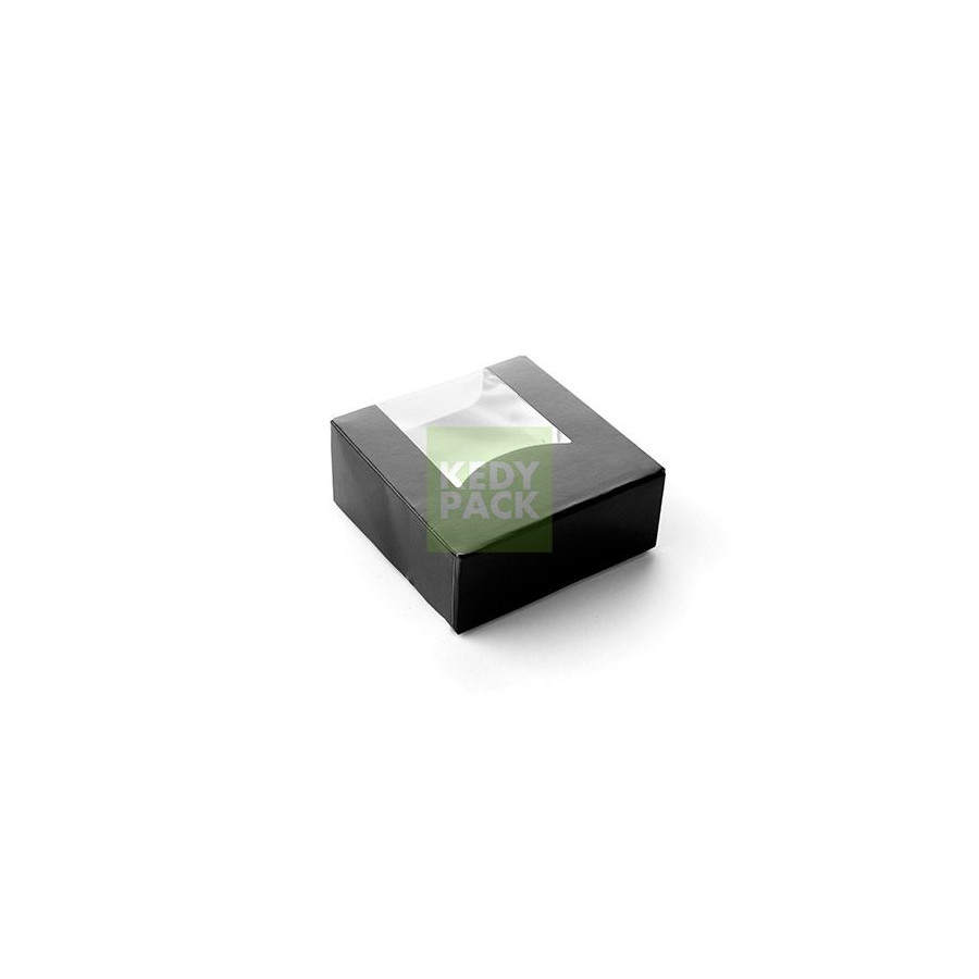 Boite carton noir avec fenetre Boite carton noir avec fenetre