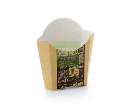 Cornets à frite en carton