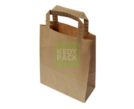 Sac papier kraft avec poignée