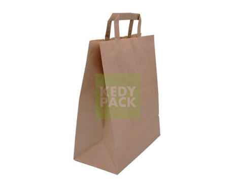 Sac papier kraft avec poignée