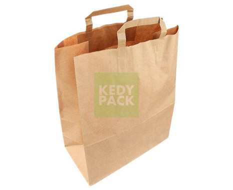 Sac papier kraft avec poignée
