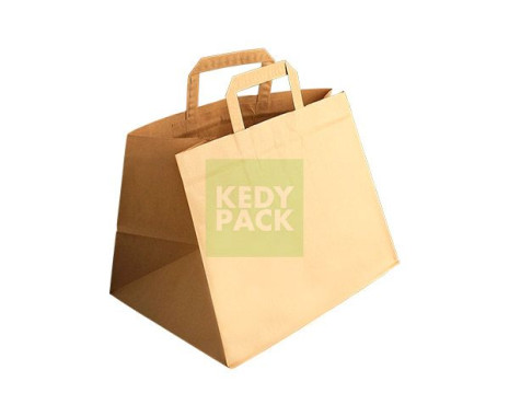 Sac papier kraft avec poignée