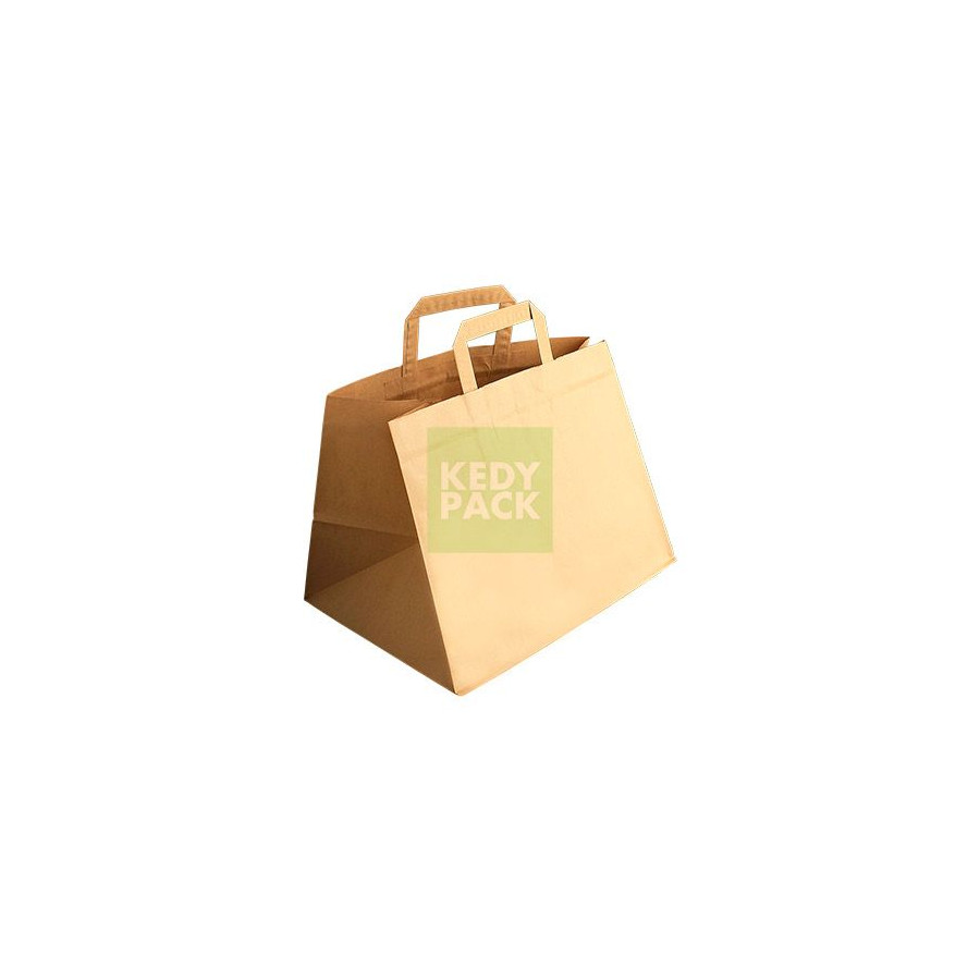 Sac papier kraft avec poignée Sac papier kraft avec poignée