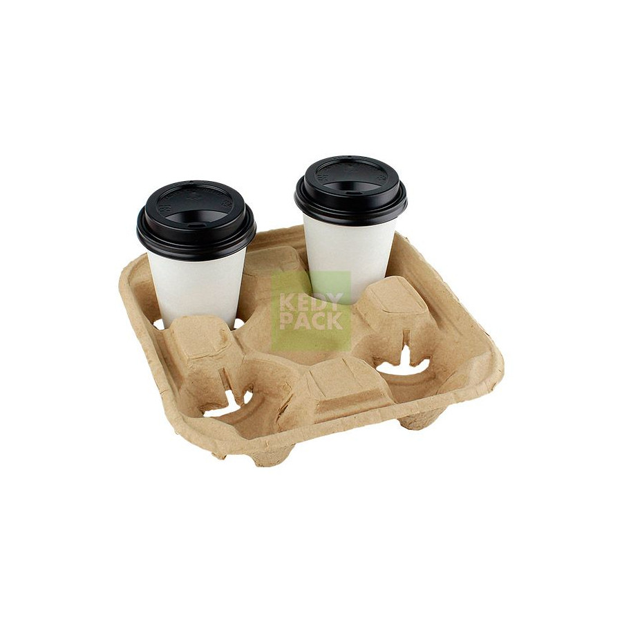 Support Porte Gobelet Kraft en Carton Support Porte Gobelet Kraft en Carton