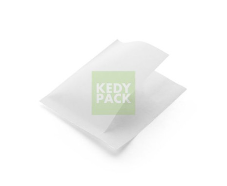 Open pack sachet blanc