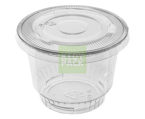 Pot à Dessert en Plastique PET