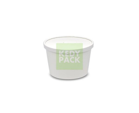 Pot et Couvercle Blanc
