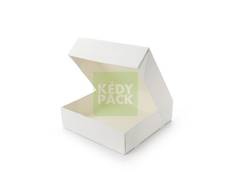 Boîte pâtisserie blanche carton