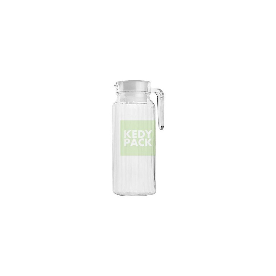 Carafe en plastique PC avec couvercle