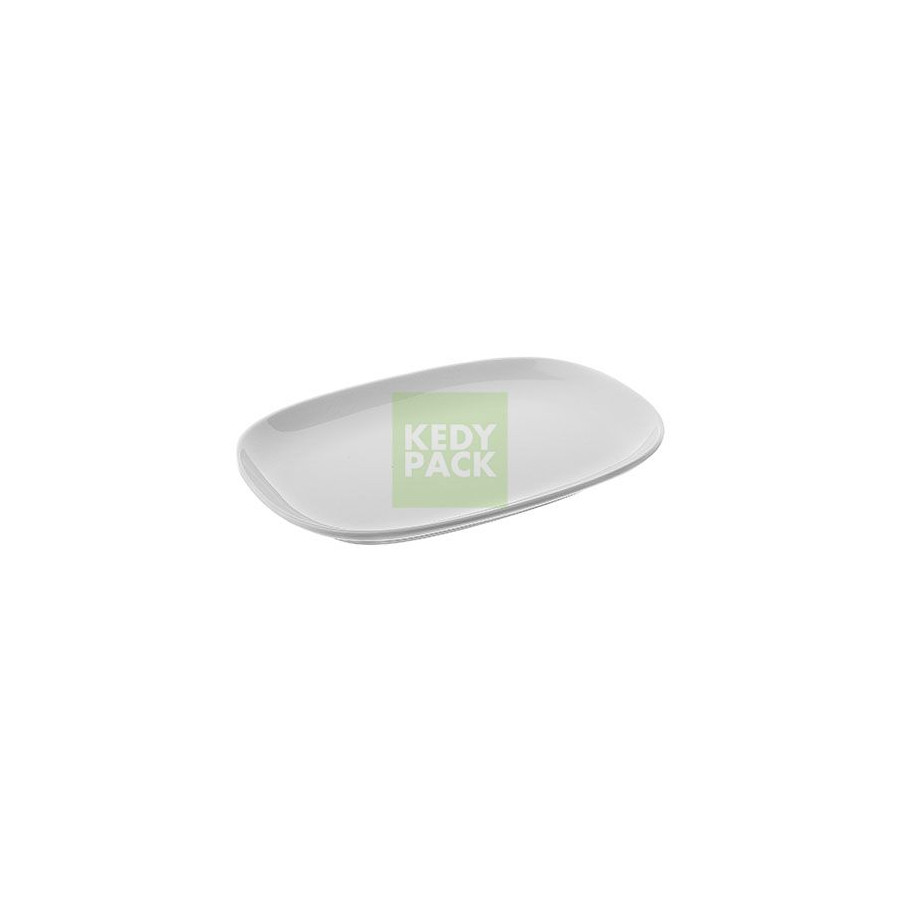 Assiette en plastique réutilisable