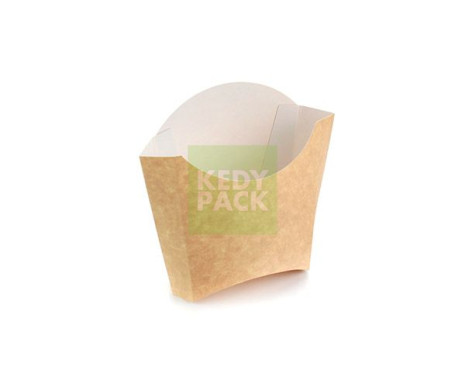 Boite carton kraft pour Frite