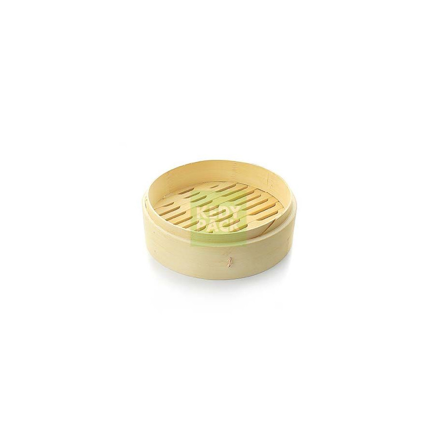 Panier Vapeur et Couvercle en Bambou Panier Vapeur et Couvercle en Bambou