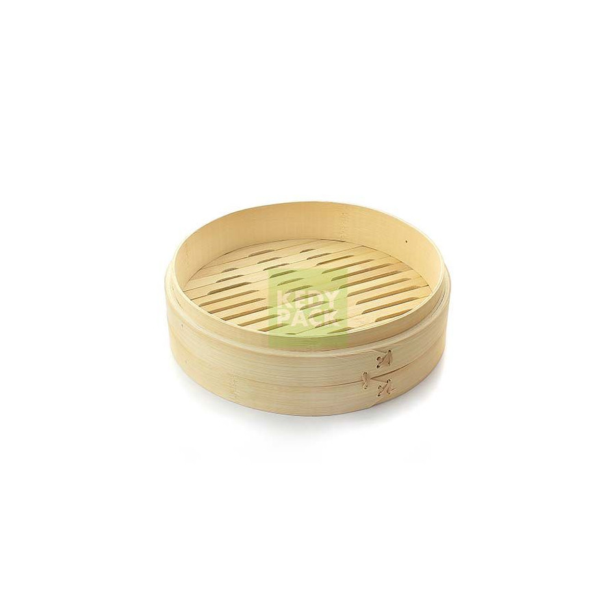 Panier Vapeur et Couvercle en Bambou Panier Vapeur et Couvercle en Bambou
