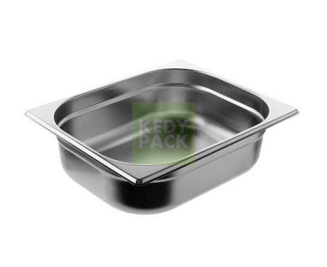 Bac GN Gastronome en Inox 1/2