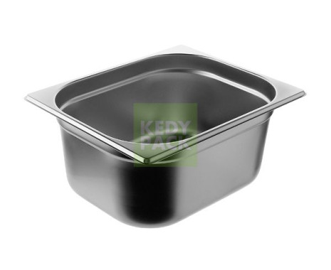 Bac GN Gastronome en Inox 1/2