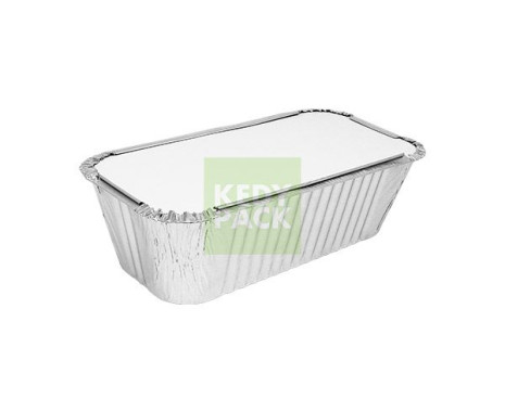 Barquette aluminium et couvercle