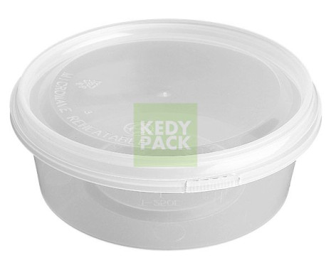 Bol ronde rigide en plastique PP