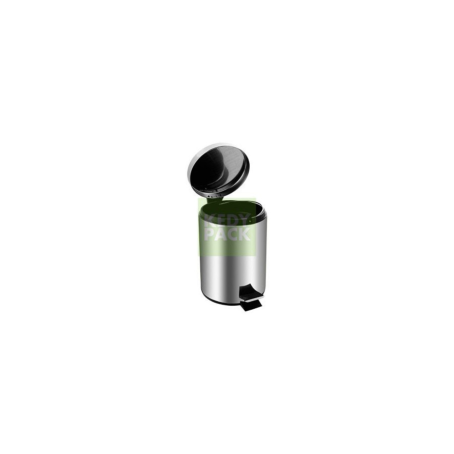 Poubelle inox a pedale Poubelle inox a pedale