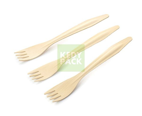 Couvert en bois 18cm
