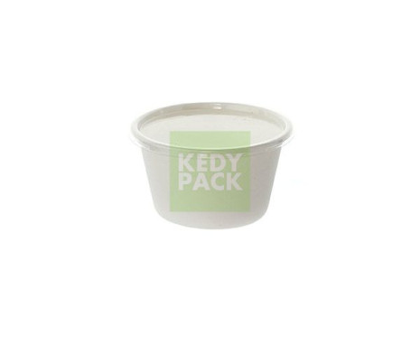 Pot pulpe de canne et couvercle