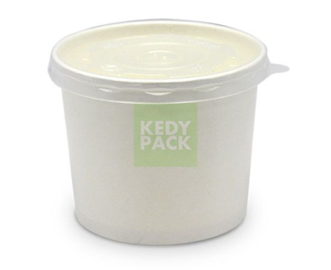 Pot à  Soupe en Carton et Couvercle