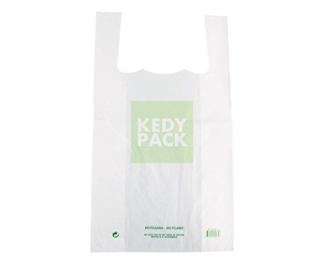 Sac bretelle plastique réutilisable