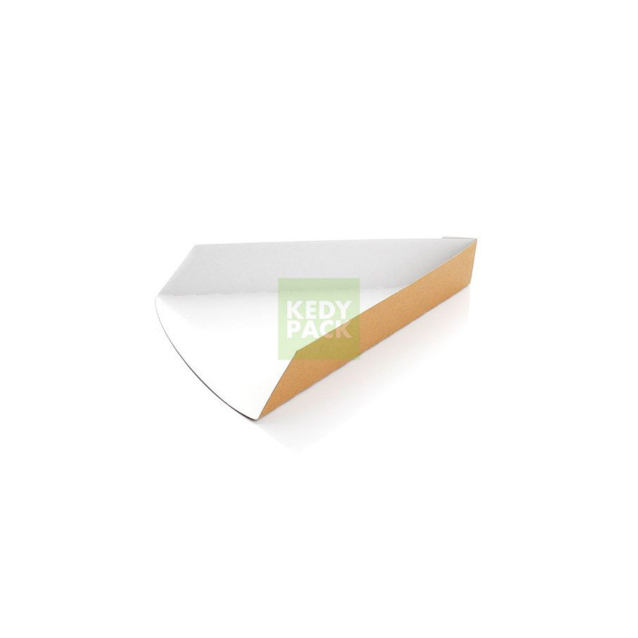 Triangle pizza en carton kraft Triangle pizza en carton kraft
