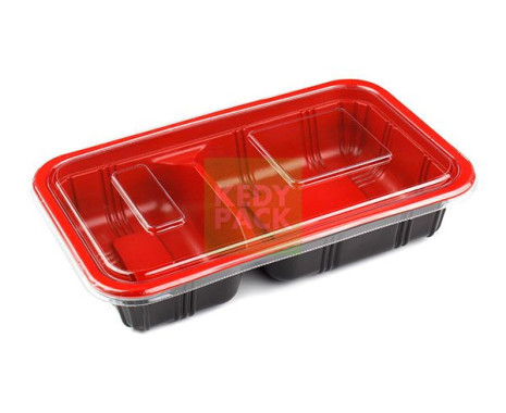 Barquette Rouge / Noir