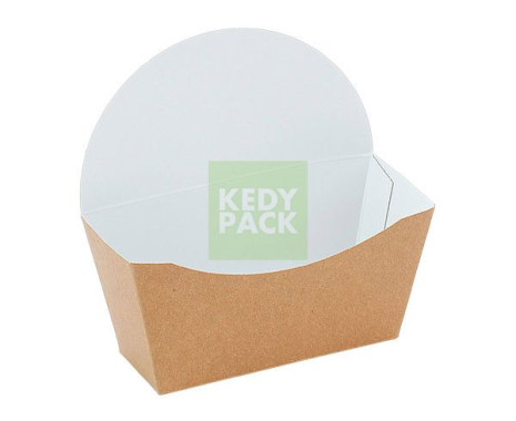 Boîte bagel scoop en carton