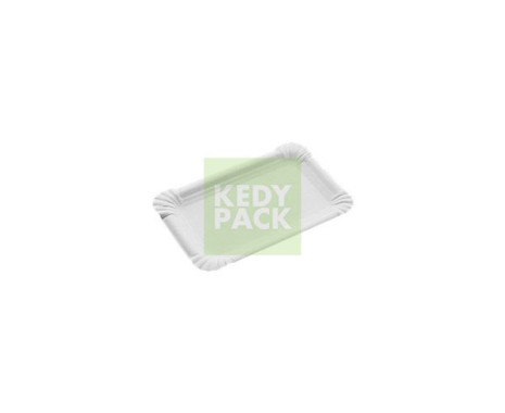 Assiette Plateau Blanche en Carton