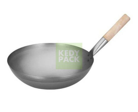 Wok en Acier