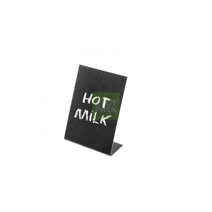 Ardoise table noir fer avec pied Ardoise table noir fer avec pied