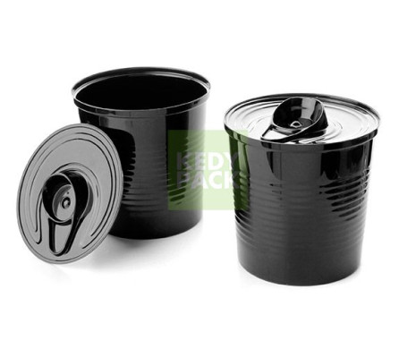 Mini Bocal plastique avec couvercle