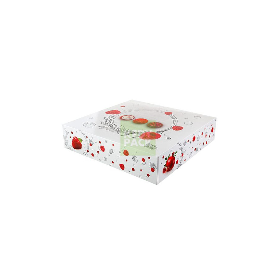 Boîte pâtissière carton imprimé Boîte pâtissière carton imprimé