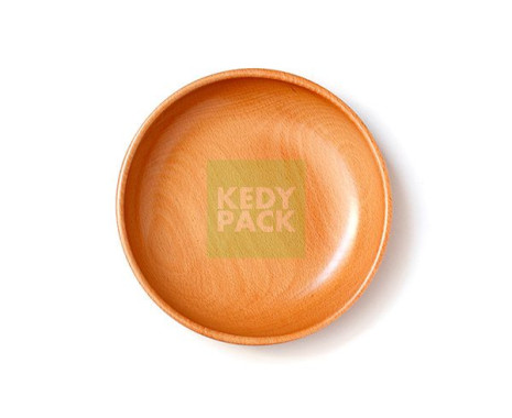 Assiette creuse en bois