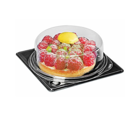 Boîte pâtisserie Ronde, Couvercle