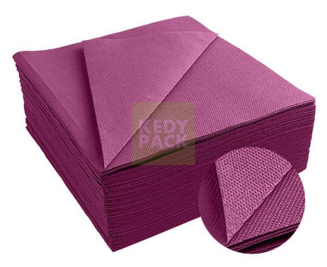 Serviette double point 38x38cm