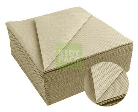 Serviette double point 38x38cm