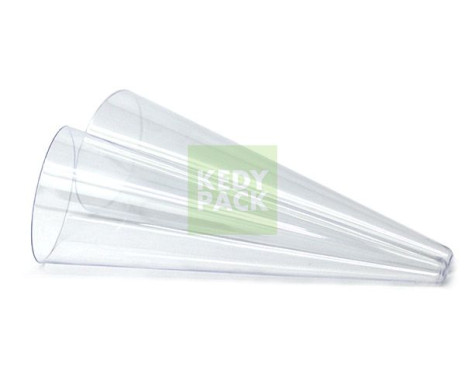 Coupe champagne, Support en Verrine