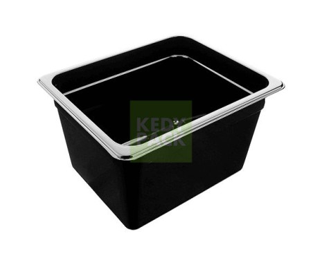 Bac 1/2 noir en PP