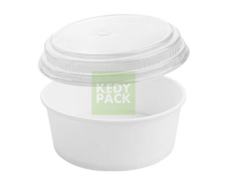 Bol Blanc, couvercle Fraicheur, insert